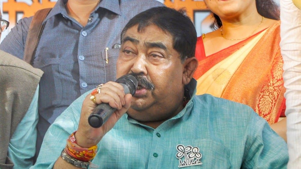 ed raids tmc party office at bolpur