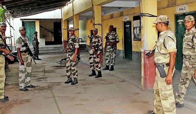 woman allegedly harassed by crpf jawan in debra