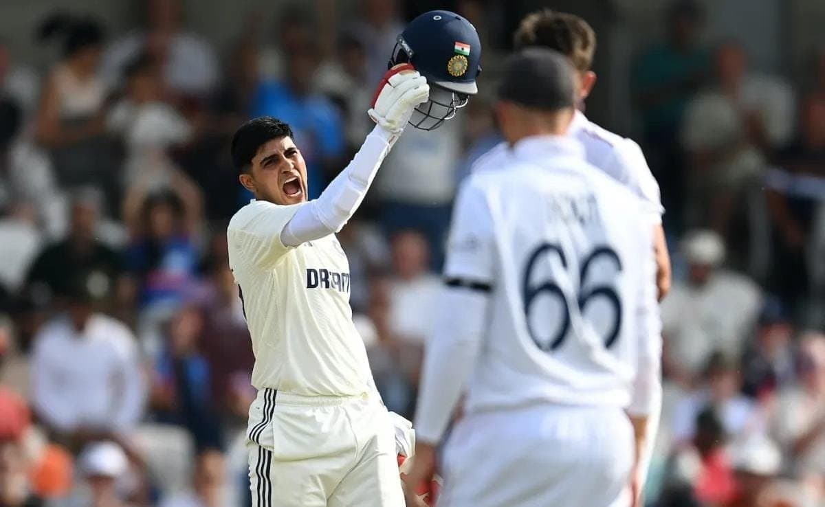 Shubman Gill scores century as captain in first test against England 