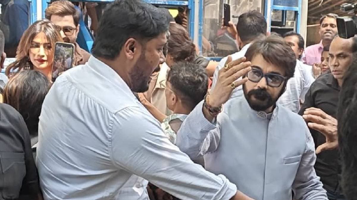 Prosenjit Chatterjee takes Charge at Khaki: The Bengal Chapter Promo Event