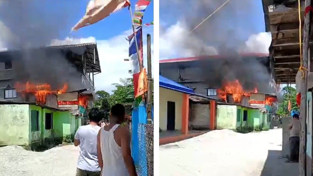 Fire caught in TMC Leader John Barla s house