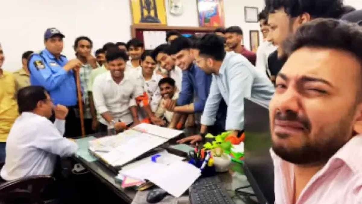 Heatwave Turns DU Student Into AC Activist viral video