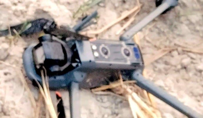 Border Force Recovers China-Made Pak Drone