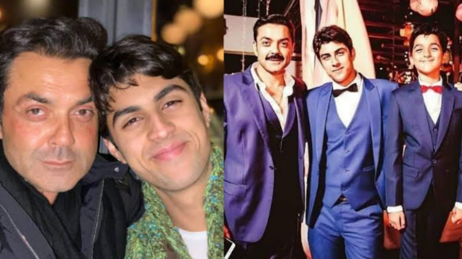 Bobby Deol s sons Aryaman and Dharam gearing up for their bollywood debut 