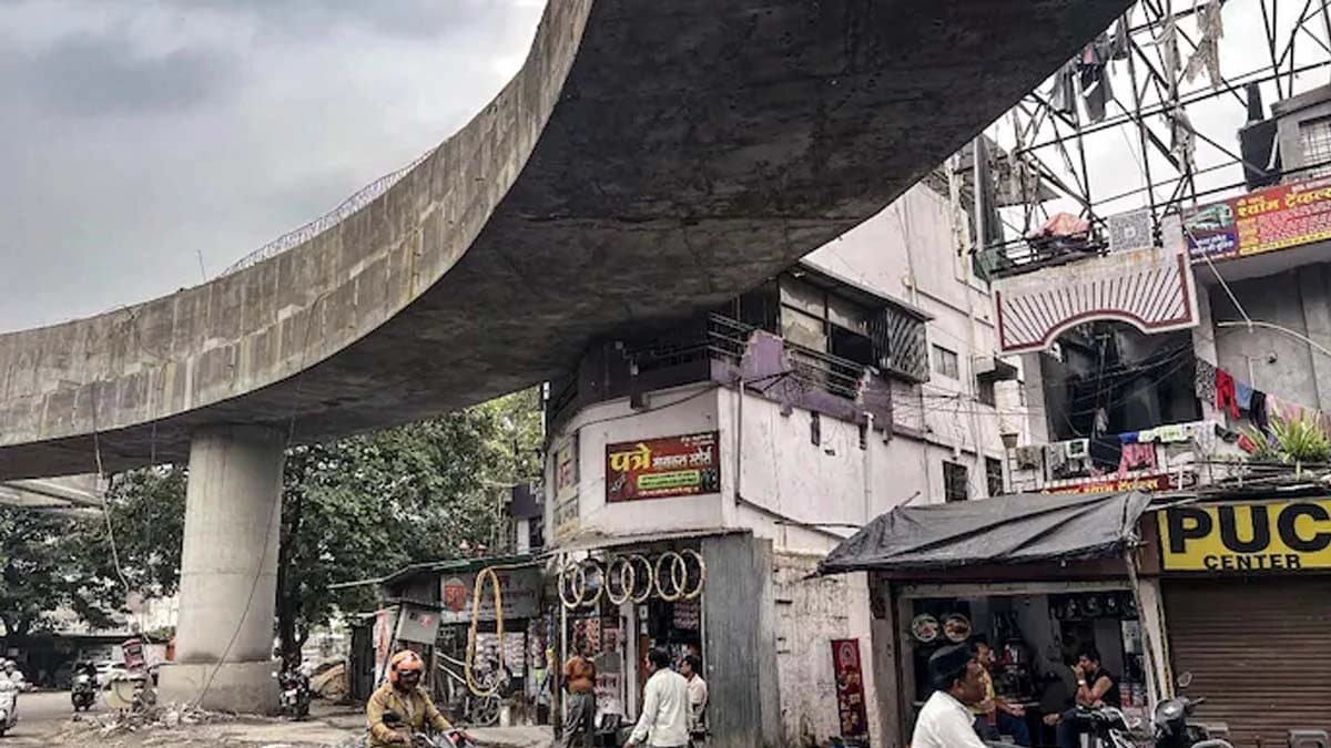  New flyover in Nagpur cuts through houses balcony
