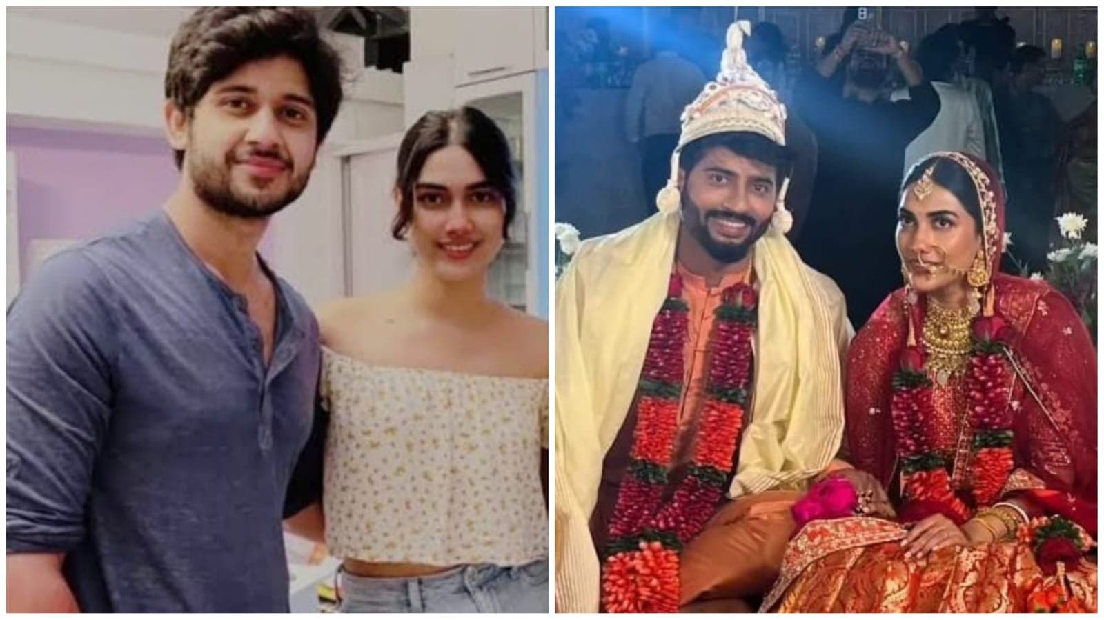 Actor Ravi Shaw ties knot with Adrit Roy s ex girlfriend Supriya 