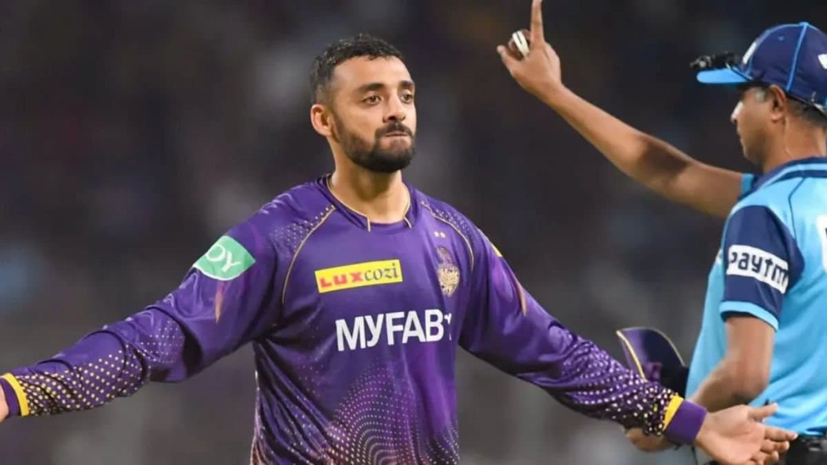 IPL 2025: Kolkata Knight Riders spinner Varun Chakravarthy  aped Delhi Capitals batter KL Rahuls my ground celebration spt