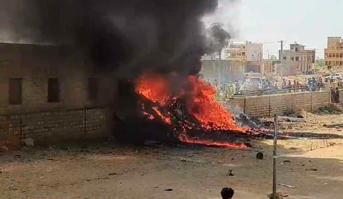 First-Ever Crash Of Tejas Fighter Jet 