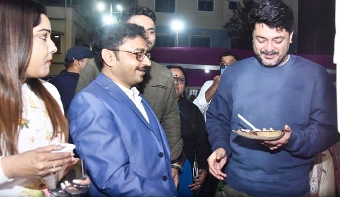 Jisshu Sengupta Attends Bagha Jatin PithePuli Utsav
