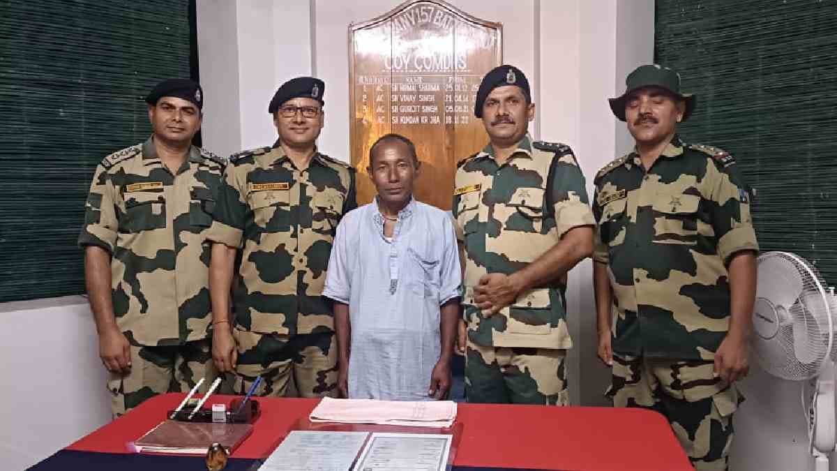 Indian farmer Ukil Burman abducted by Bangladeshi miscreants returned finally