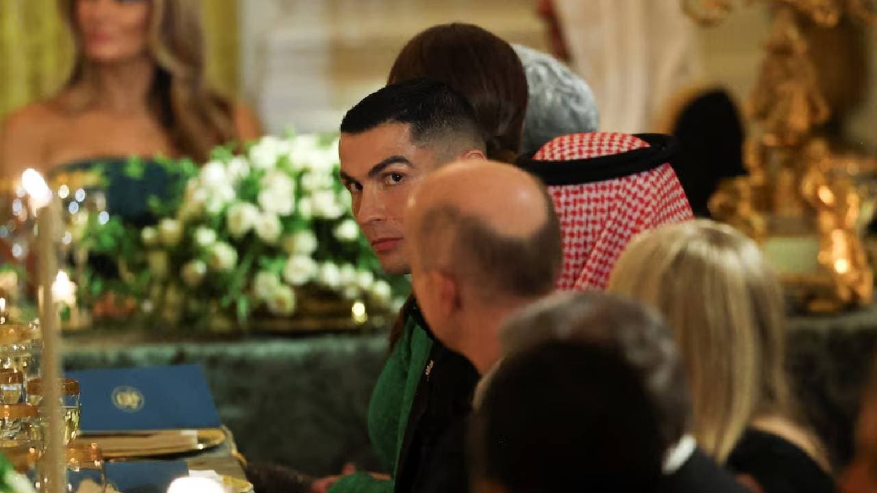 Ronaldo meet Donald Trump in white house