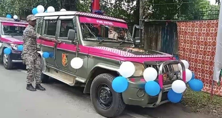 Cooch Behar district police launched women patrol van
