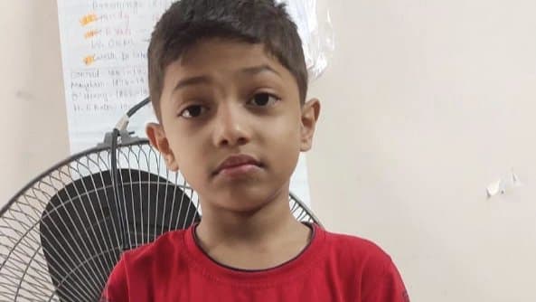 five year old boy sent letter to chief minister requesting transfer of his mother