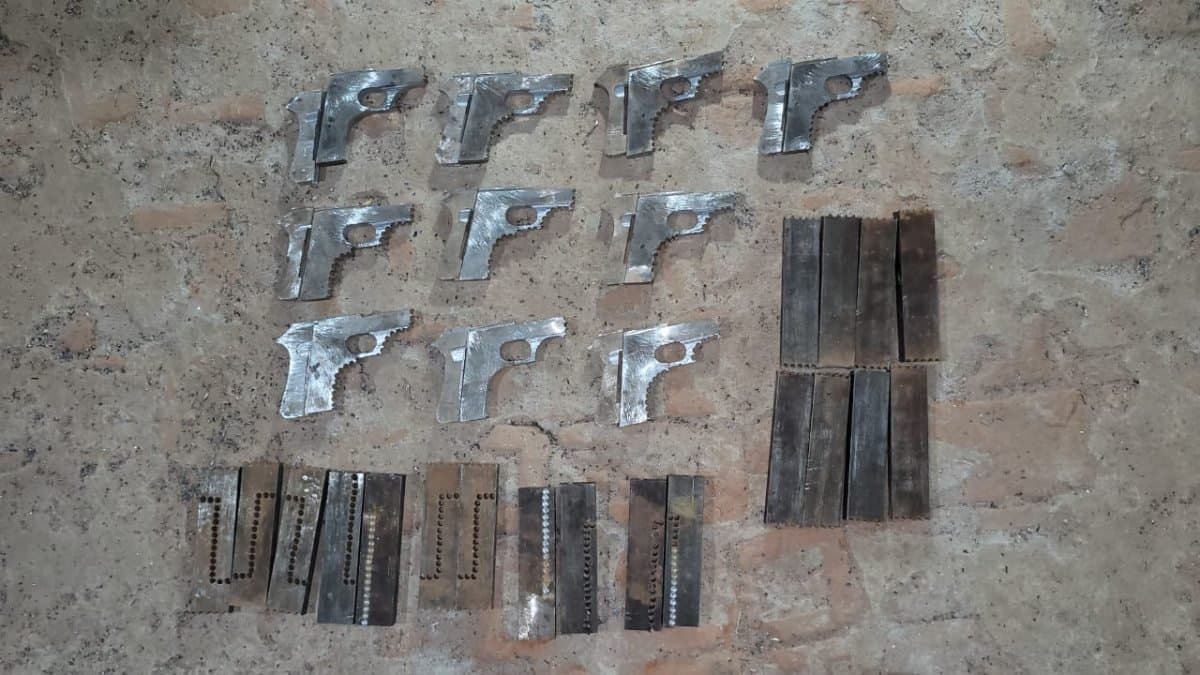 KP STF and Ranchi ATS unearthed a live arms factory in Giridih gnr