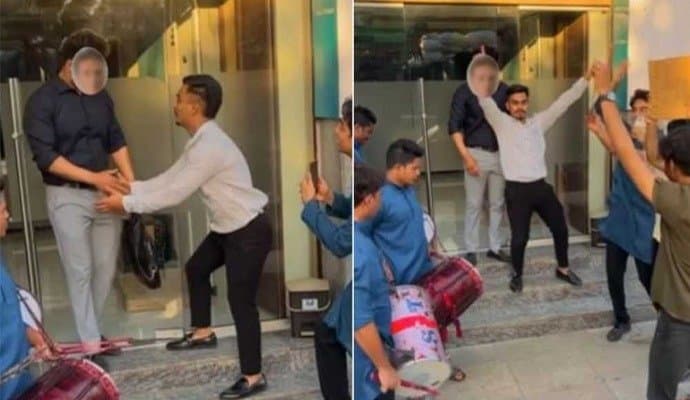 Pune Man Quits "Toxic" Job, Dances To Dhol Beats