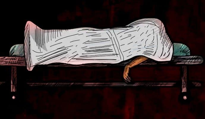 House Collapsed at Baguiati, one died gnr 