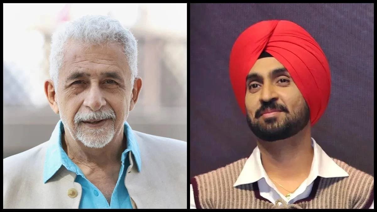 Naseeruddin Shah bats for Diljit Dosanjh amid India Pakistan controversy