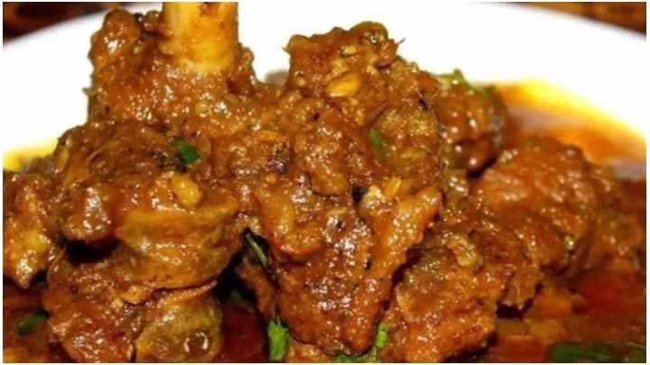 Nabami Night celebrate with Bengali style mutton kasha
