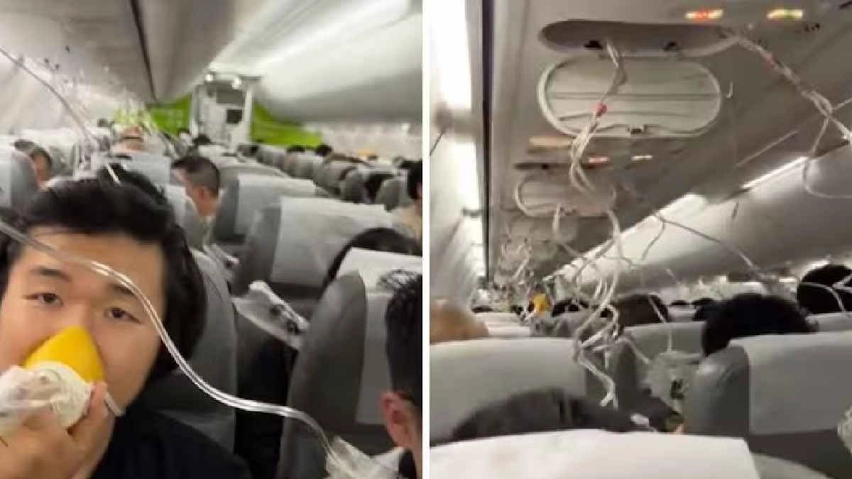 Japan Airlines Boeing 737 drops 26000 feet and passengers write farewell notes