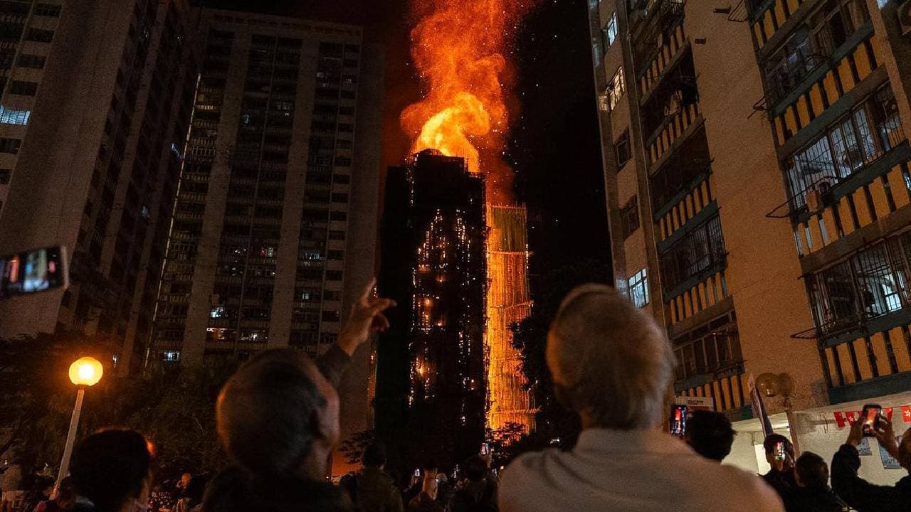 44 Dead After Fire Ravages 7 High-Rise Buildings In Hong Kong