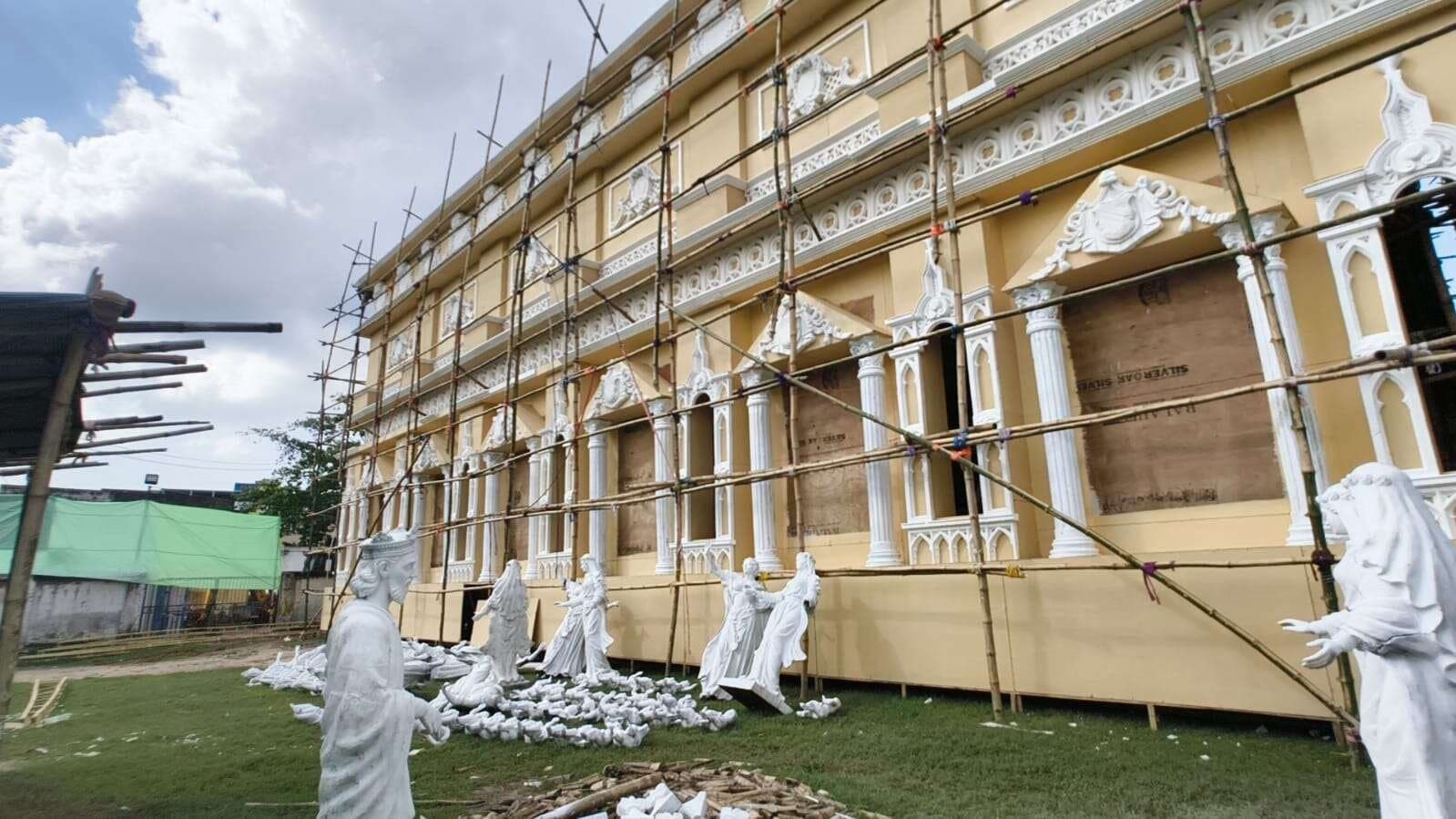 Flood situation before durga puja, pujacommittee took big decision 