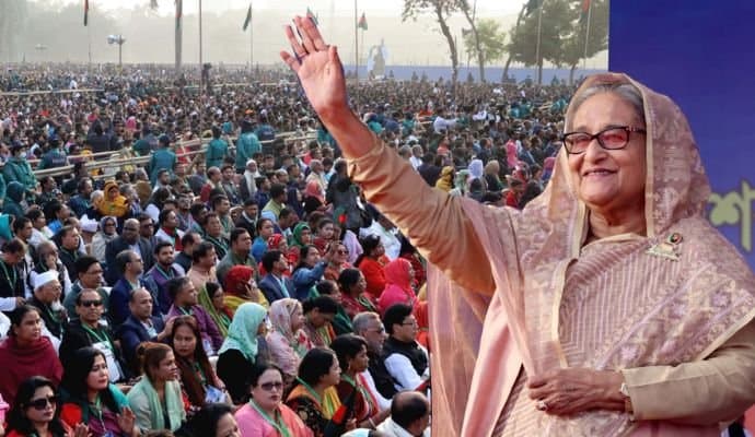 None can now disrupt Bangladesh’s progress: Sheikh Hasina