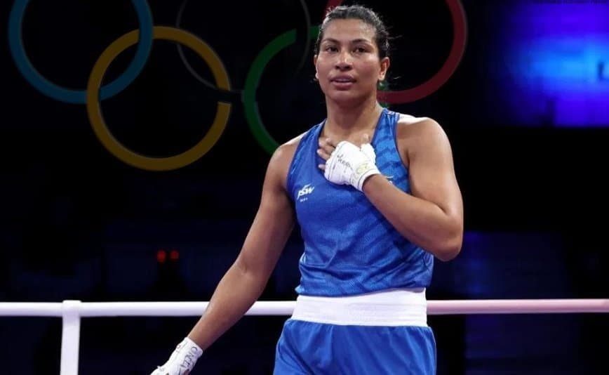 Lovlina borgohain got defeated in quarter final of paris Olympics