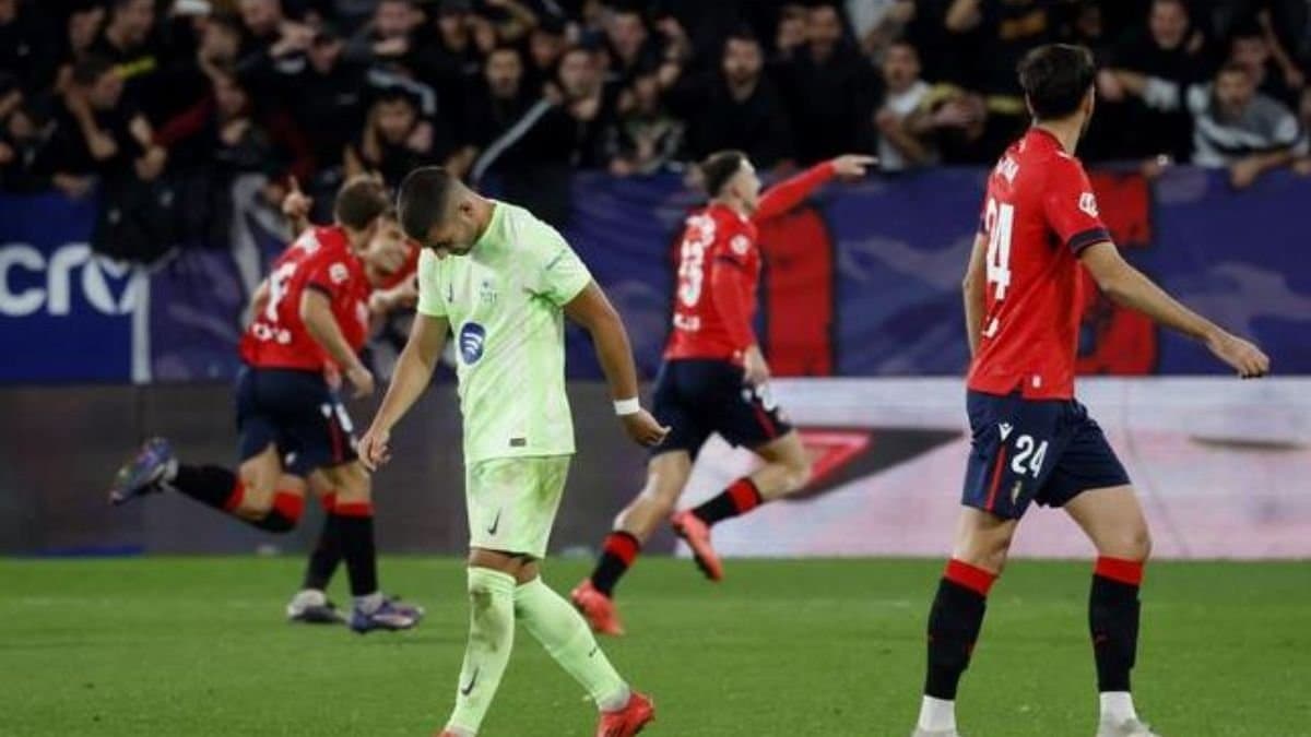 Osasuna stops victorious run of Barcelona spt