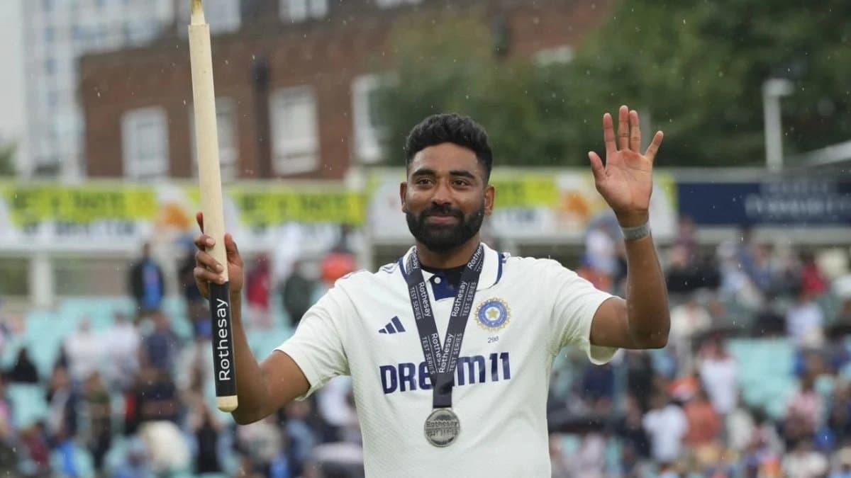 Sachin Tendulkar lauded Mohammed Sirajs attitude and praising his performance in Indias series levelling win against England