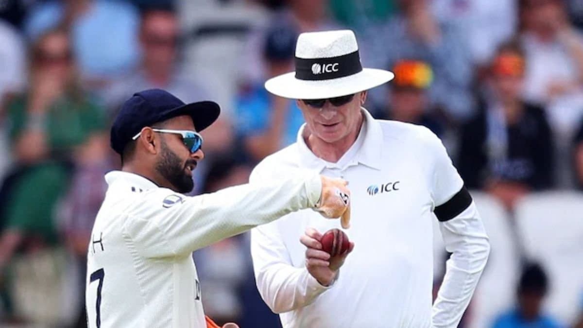 India vs England:  Rishabh Pant reprimanded for dissent in Headingley Test