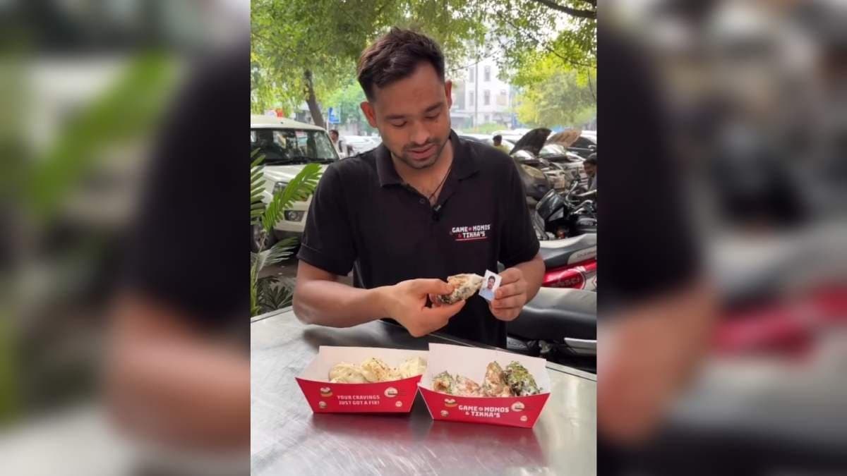 Delhi eatery digital momo service video goes Viral as Internet laughs