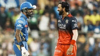 Hardik turns emotional after loss agains RCB-Krunal Pandya consoles