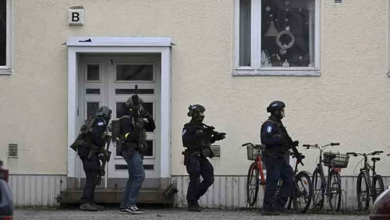 Finland school shooting Three children injured as 12-year-old opens fire