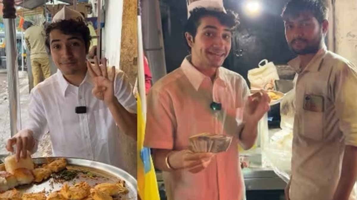 Vada Pav vendor claims to earn ₹2.8 lakh monthly  gnr