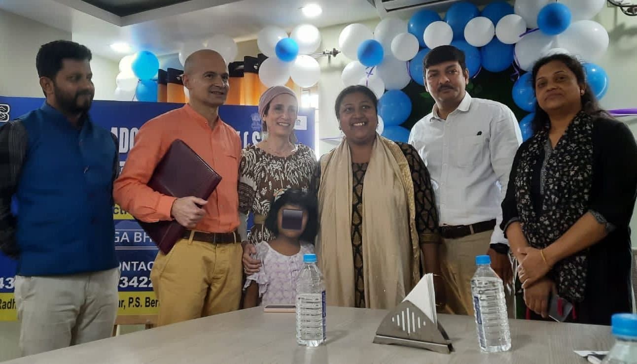 Murshidaabad orphan get new family from Italy 