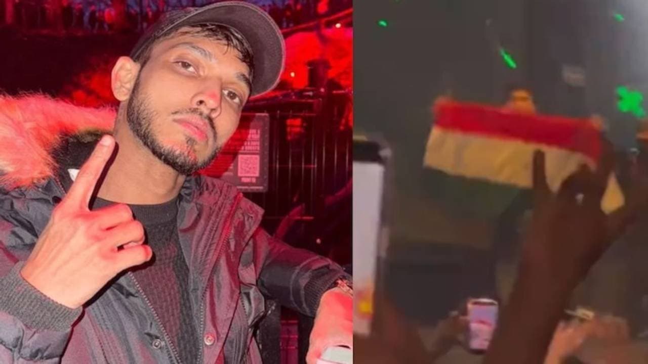 Pakistani Rapper Talha Anjum Drapes Indian Flag At Kathmandu Concert