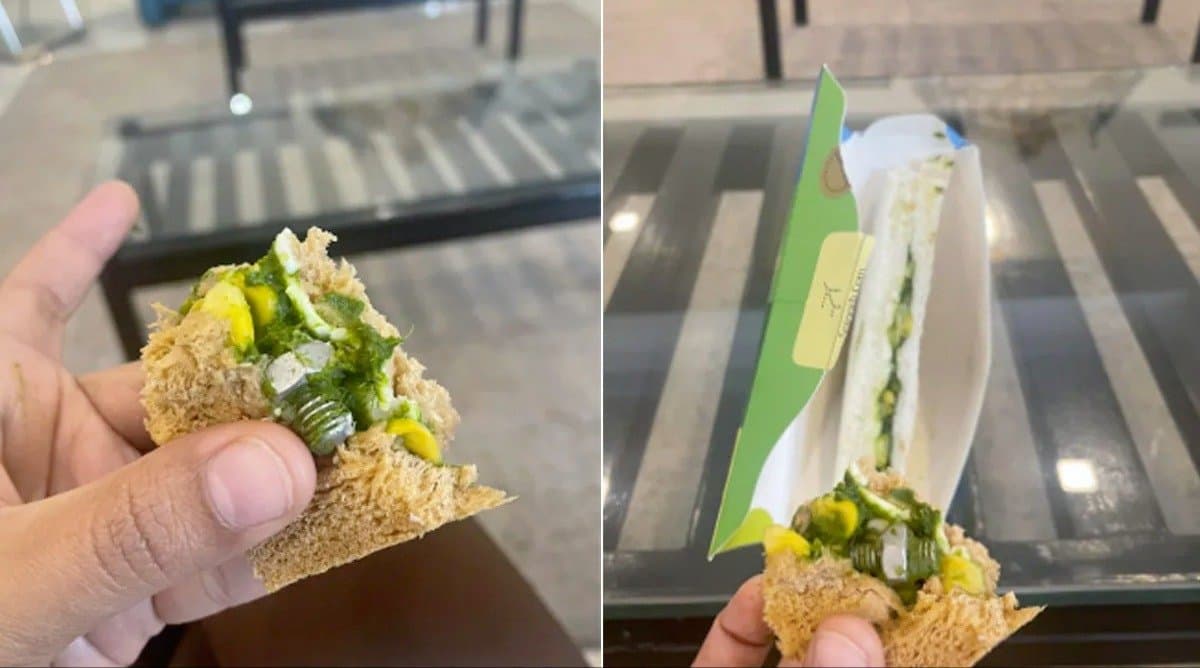 Passenger Claims To Find A Screw In Sandwich