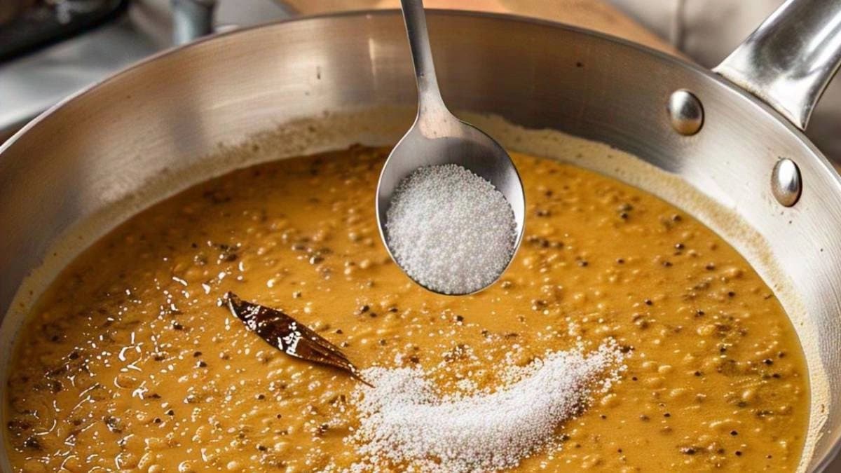 How to fix too much salt in dal