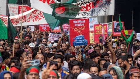 Bangladesh student protesters calls for resistance week gnr