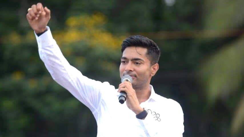 Abhishek Banerjee road show in diamond harbour