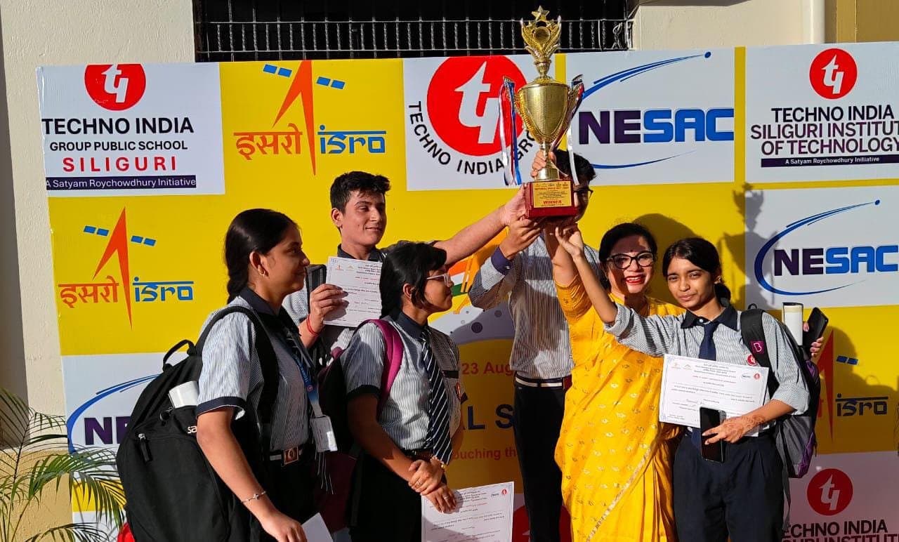 Techno siliguri campus celebrate national space day gnr 