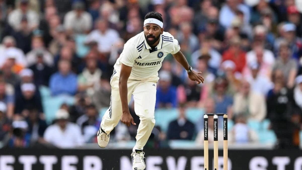 Why is Mohammed Siraj wearing white headband during India vs England 5th test match 