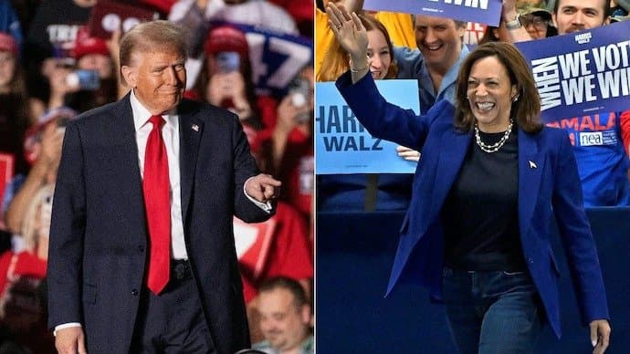 Donald Trump Leads Kamala Harris In All Swing States! US Election 2024 update gnr 