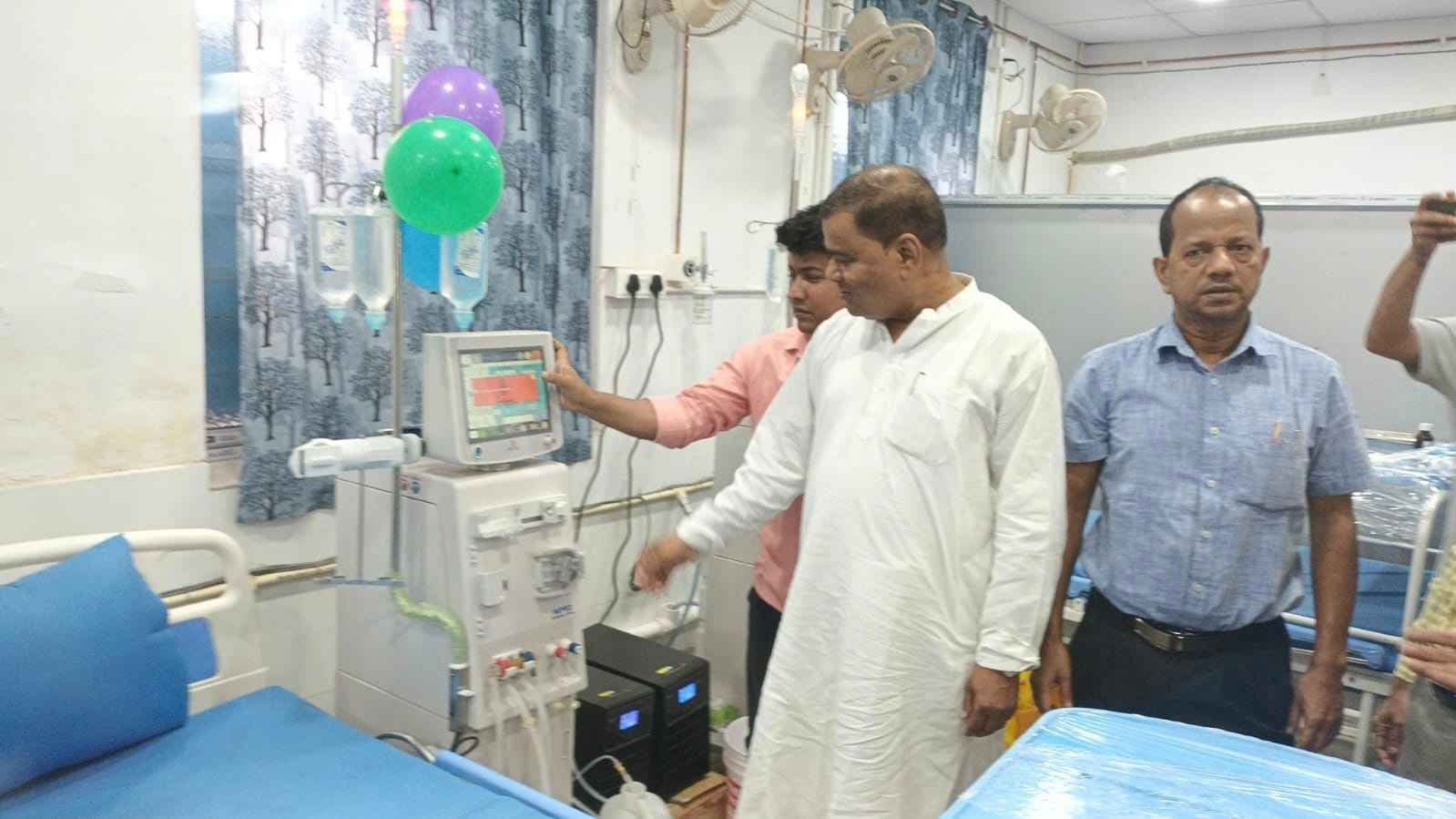 CM Mamata Banerjees initiative, dialysis unit in jangipur gnr 