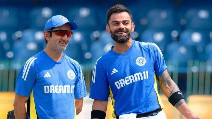 Virat Kohli, Gautam Gambhir share light moments during team India's net session ahead of Pune test spt 