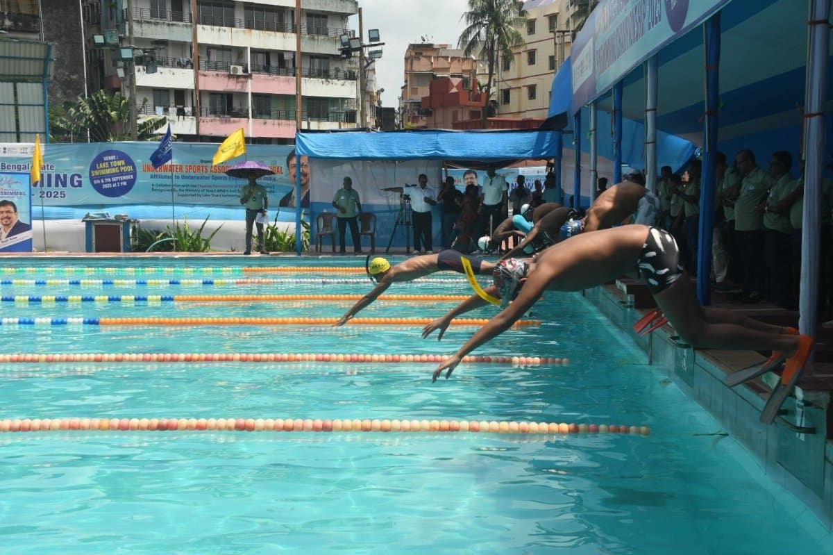 Job opportunities increasing-Finswimming to bring back Bengal's lost glory 
