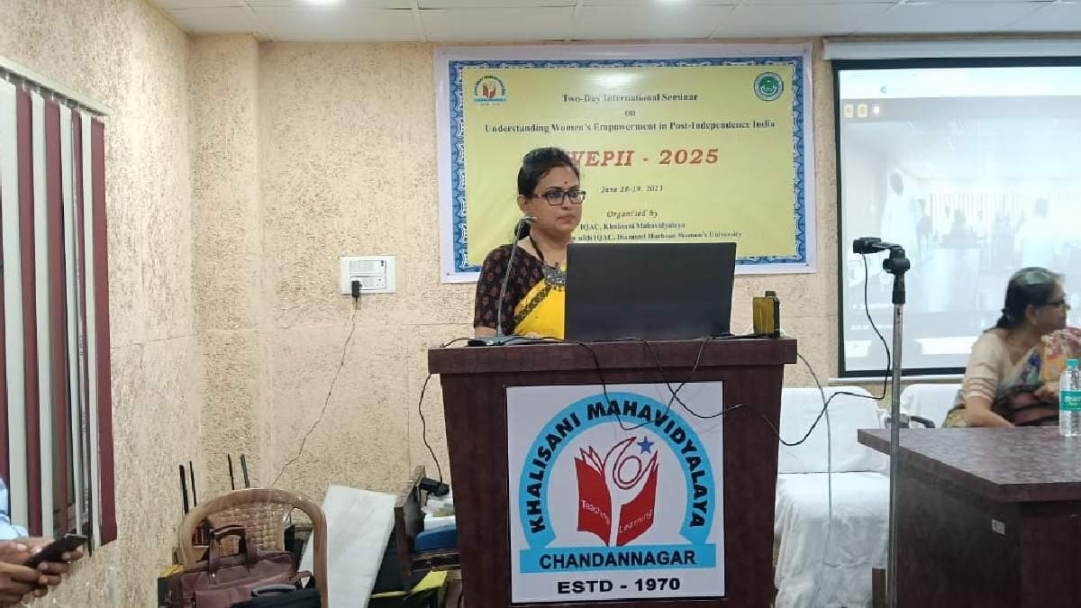 International Seminar on Women Empowerment Held at Khalisani College with Global Participation