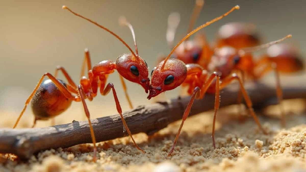 Single ants create new plan of making Robot 