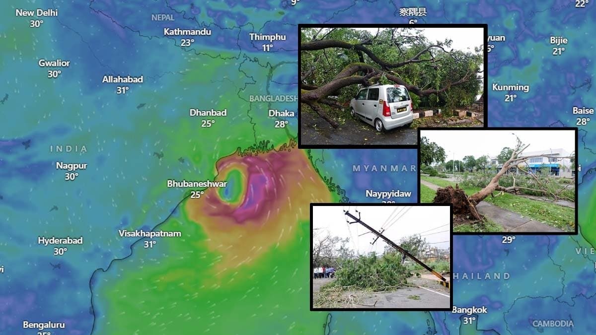 Cyclone Dana Update Weather Department warnings gnr