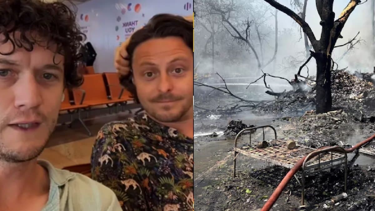 Air India Plane Crash before he boarded his flight  youth posted Goodbye India